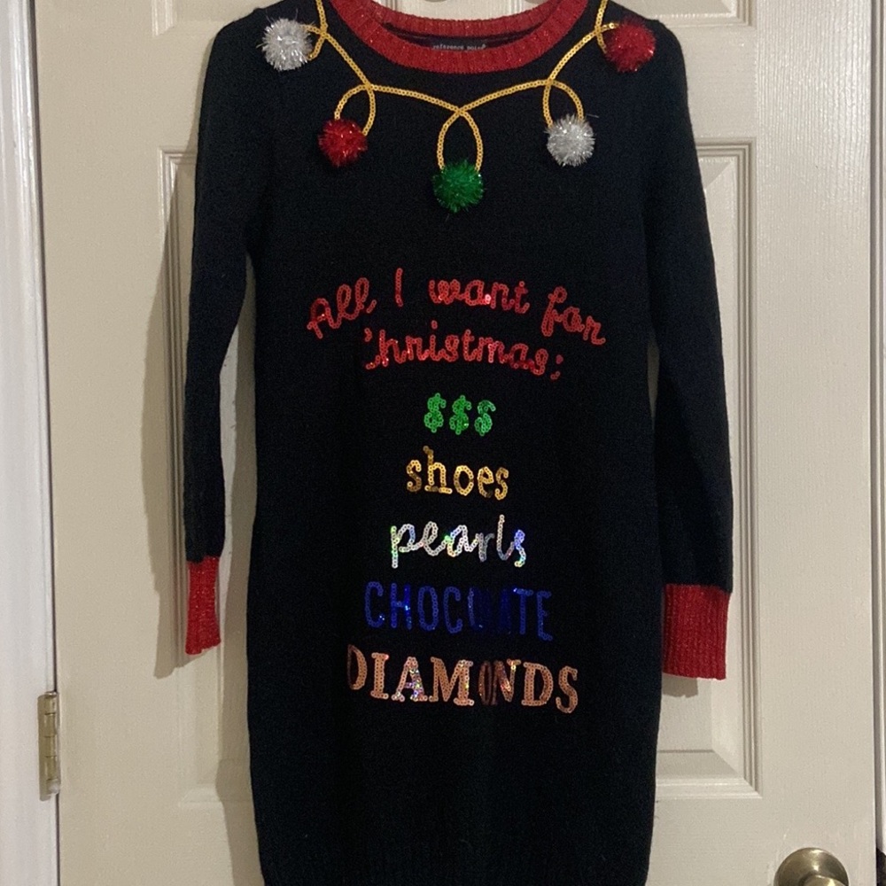 Christmas Sweater Dress